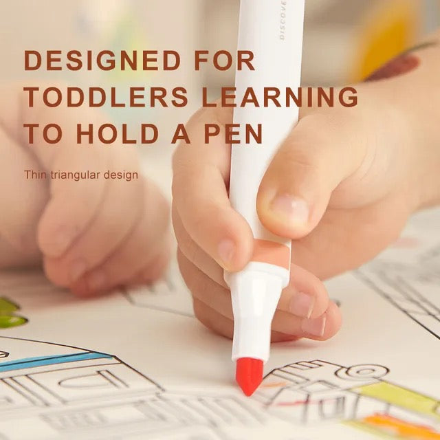 Mideer - Washable Marker Small Tip | 48 colors