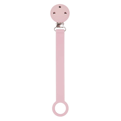 Nattou - Silicone & Rubber Pacifier Clip | 21 cm | Pink