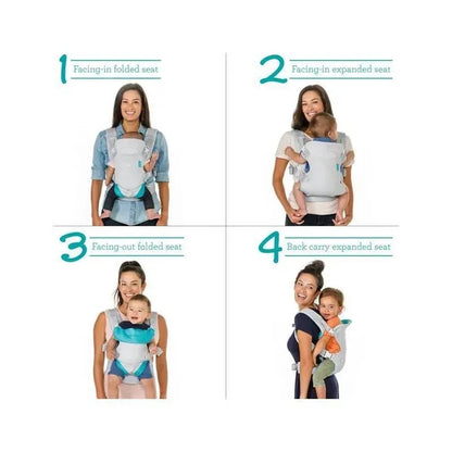 Infantini - Flip 4-in-1 Light & Airy Convertible Carrier | Teal