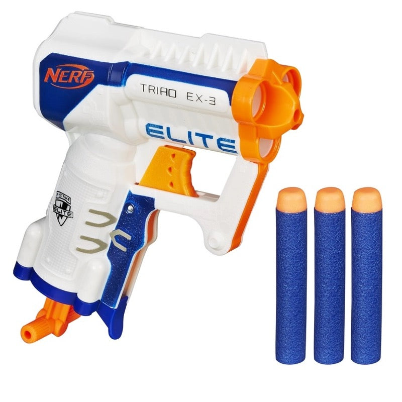 Nerf N-strike Elite Triad EX-3 Blaster Nerf N-strike Elite Triad EX-3 Blaster