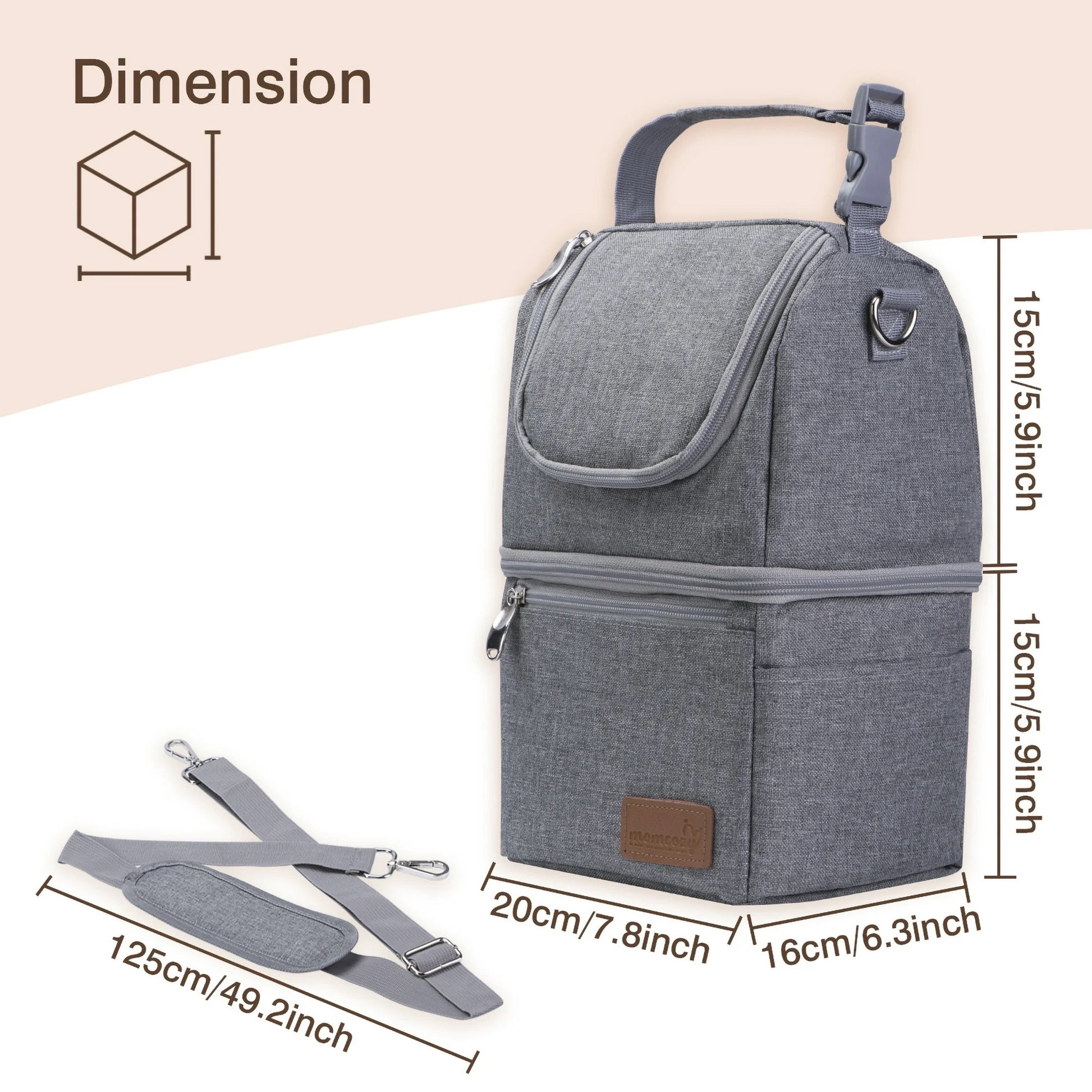 Momcozy - Multi-Function Breastmilk Cooler Bag Momcozy - Multi-Function Breastmilk Cooler Bag