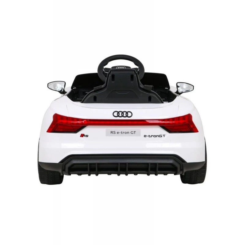 Audi - RS e-tron GT Licensed R/C Ride on Car | White Audi - RS e-tron GT Licensed R/C Ride on Car | White
