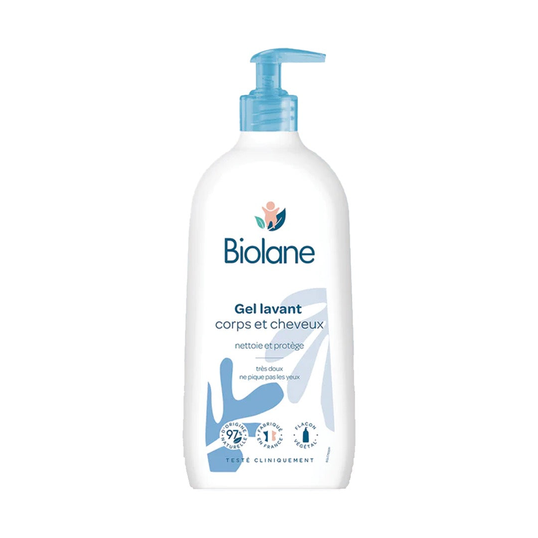 Biolane - Cleansing Gel | Hair & Body | 350ml