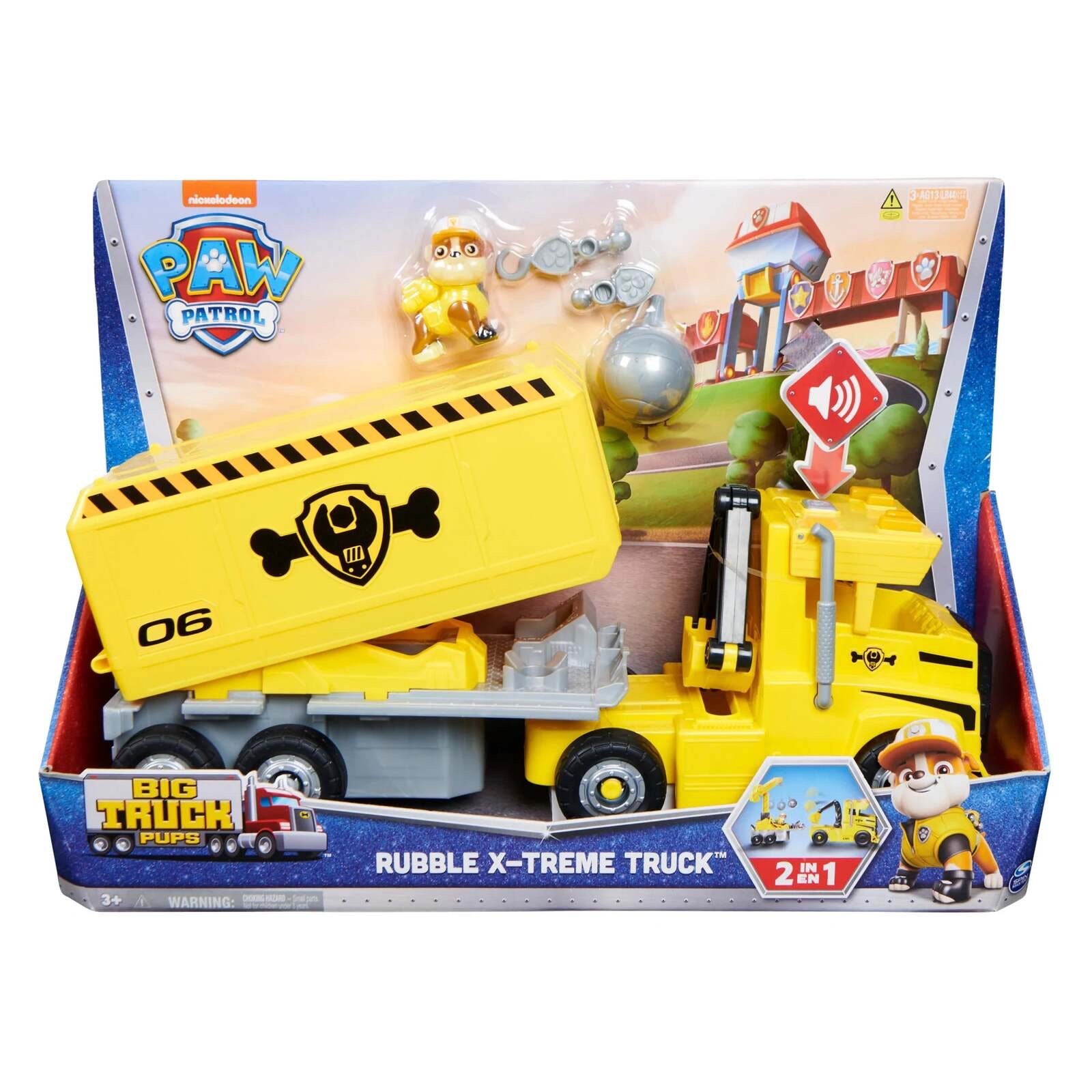Paw Patrol - Big Truck Pups 2-in-1 Rubble Transforming X-Treme Truck Paw Patrol - Big Truck Pups 2-in-1 Rubble Transforming X-Treme Truck