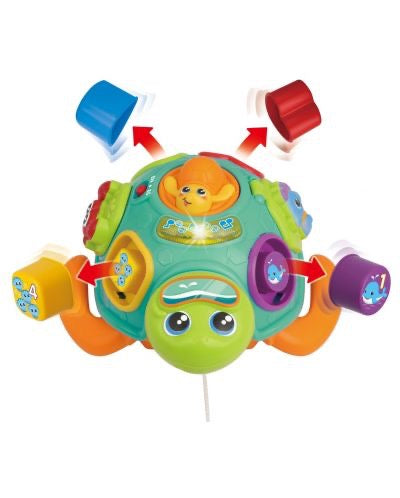 Winfun - Pull Along Sort 'N Learn Turtle | 12m+