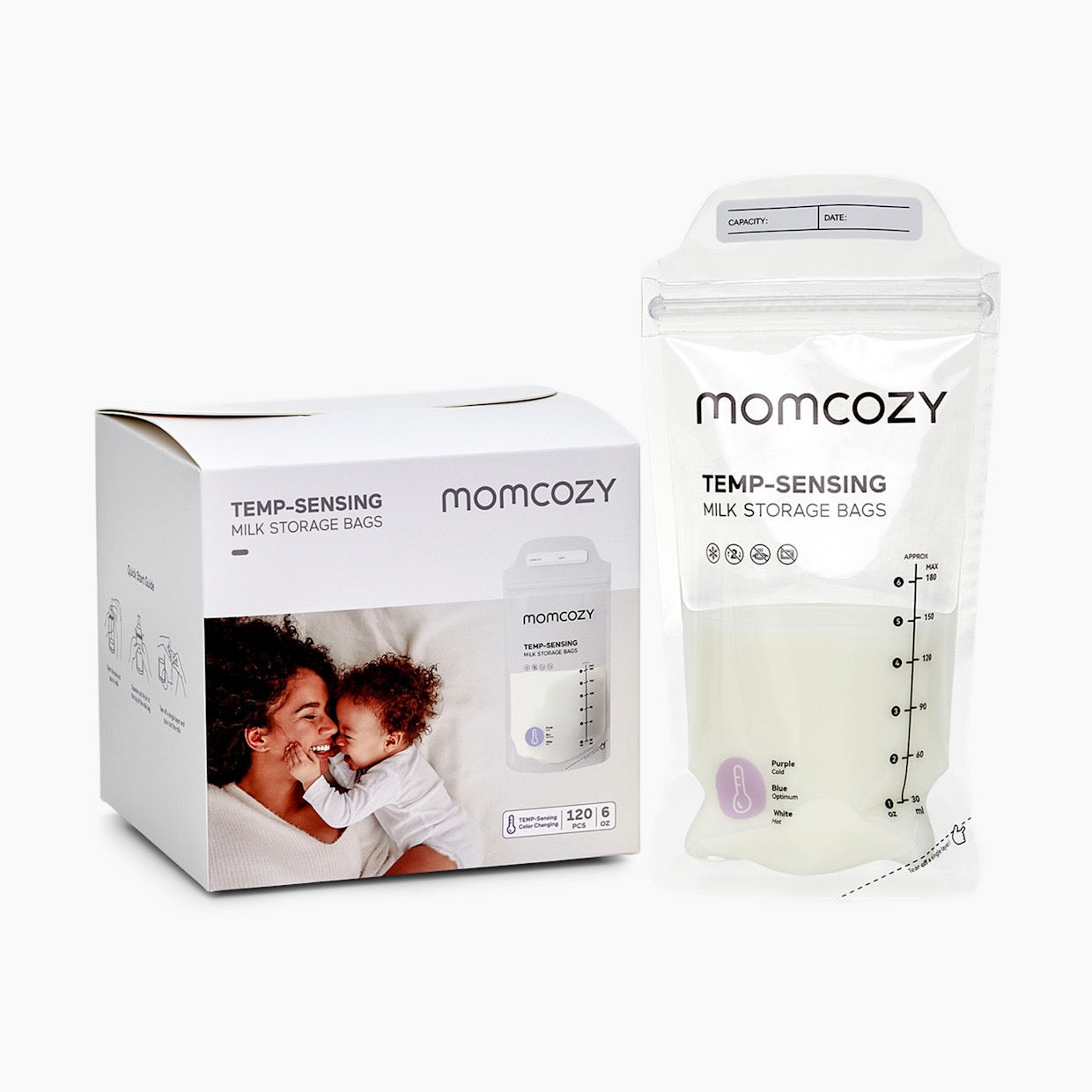 Momcozy - Breast Milk Storage Bags | 50pcs Momcozy - Breast Milk Storage Bags | 50pcs
