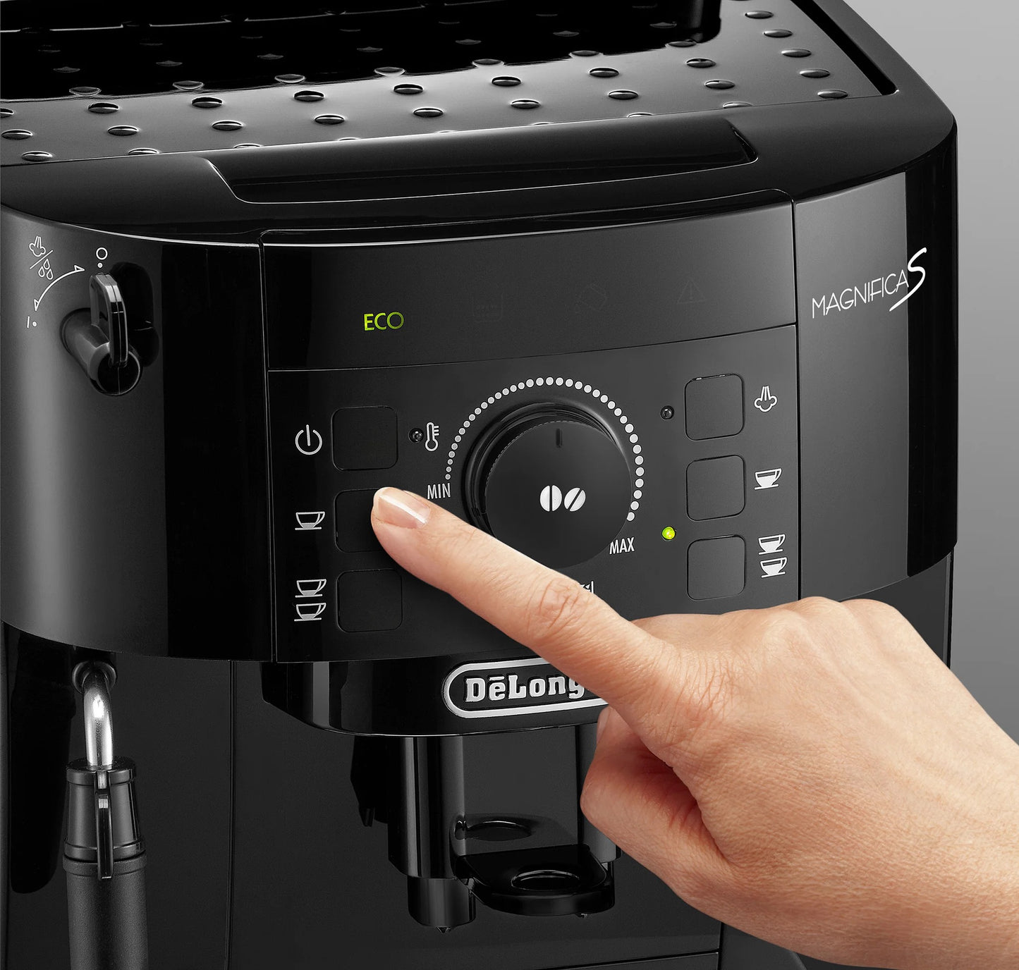 De'Longhi -  Magnifica S Bean To Cup Coffee Machine | ECAM12.121.B