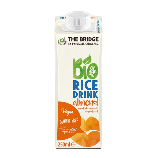 Organic Gluten Free Rice Drink with Almond | 250ml