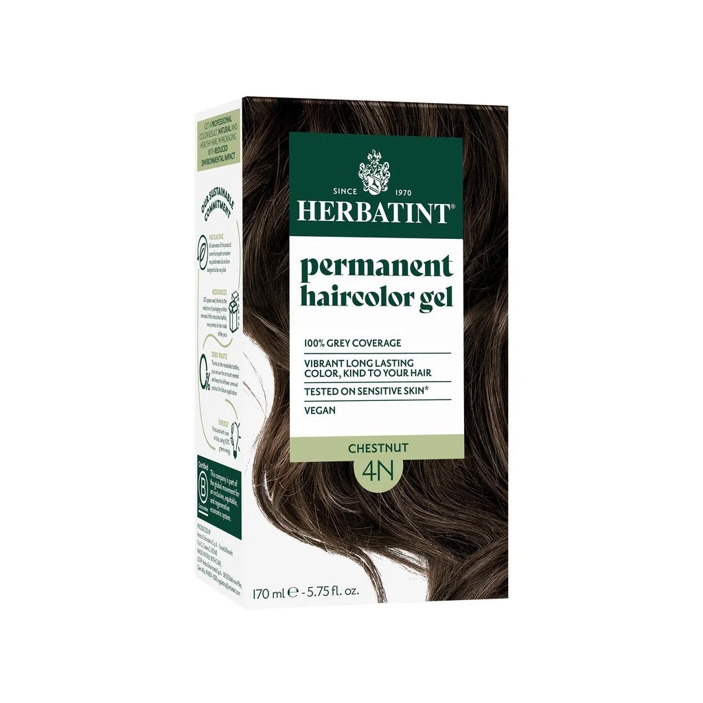 Hair Dye Pregnancy Safe Ammonia Free | 4N Chestnut | 170ml
