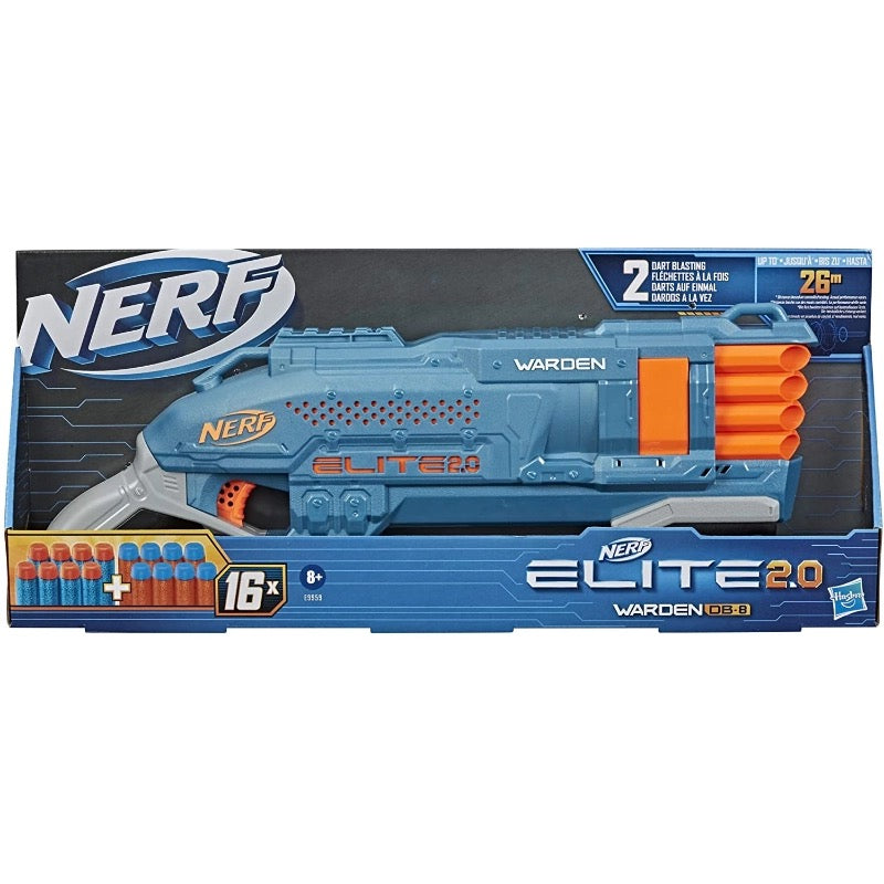 Nerf Elite 2.0 Warden DB-8 Blaster Nerf Elite 2.0 Warden DB-8 Blaster