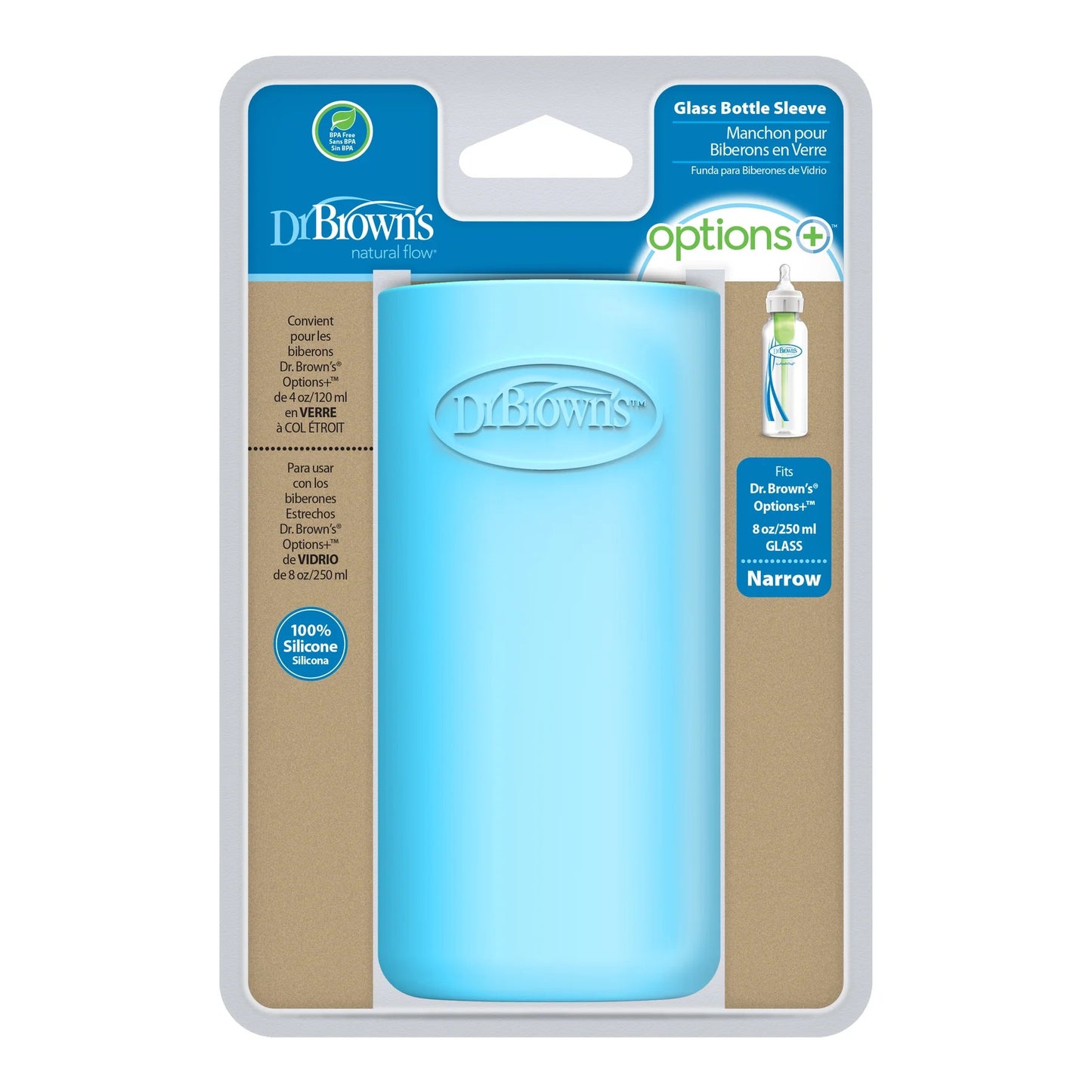 Dr. Brown's - Narrow Glass Bottle Sleeve | 250ml