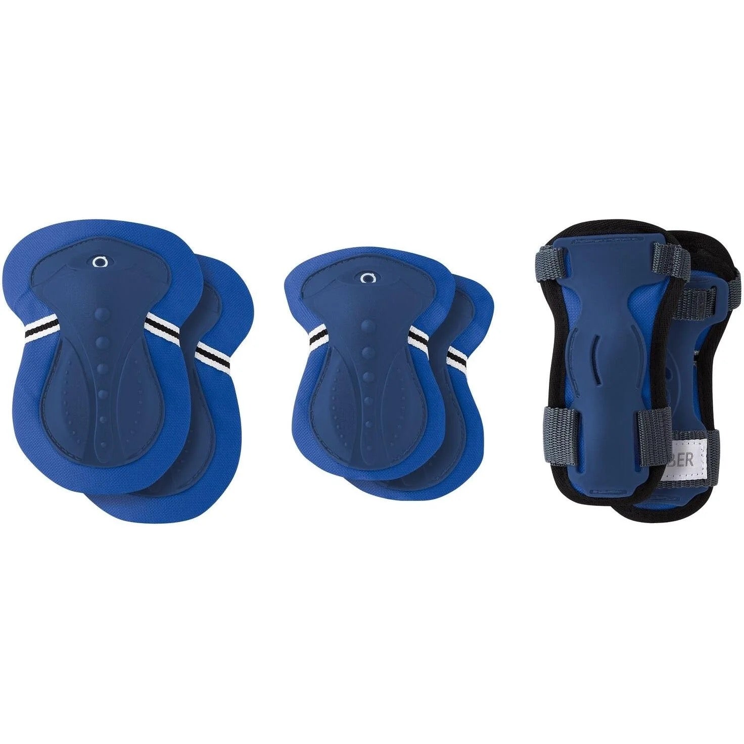 Globber - Kids X-Small Protective Guard Set | Elbow Knees & Wrist | Navy Blue | 6pc