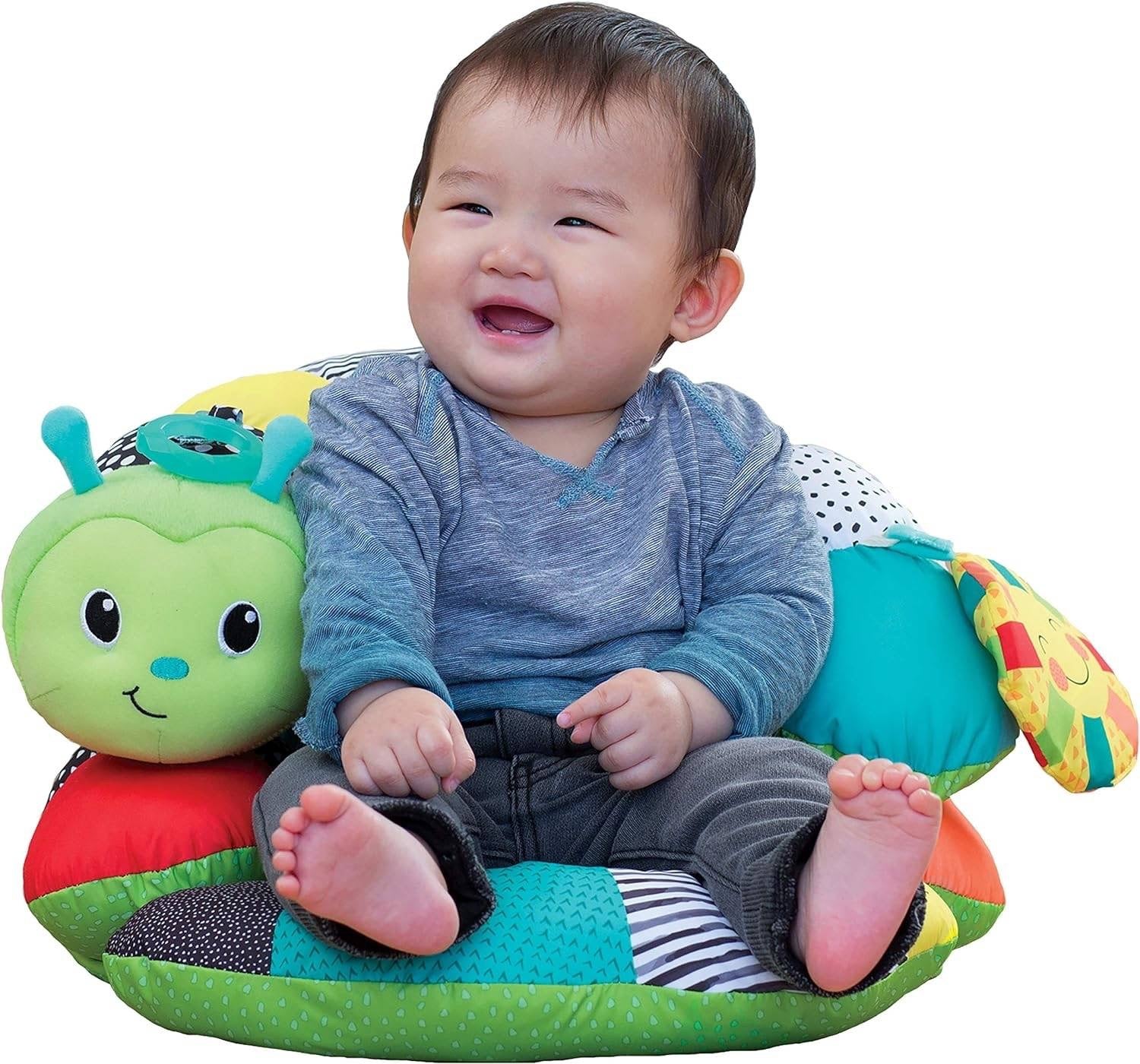 Infantino - Gaga Prop A Pillar Tummy Time & Seated Support For Babies Infantino - Gaga Prop A Pillar Tummy Time & Seated Support For Babies