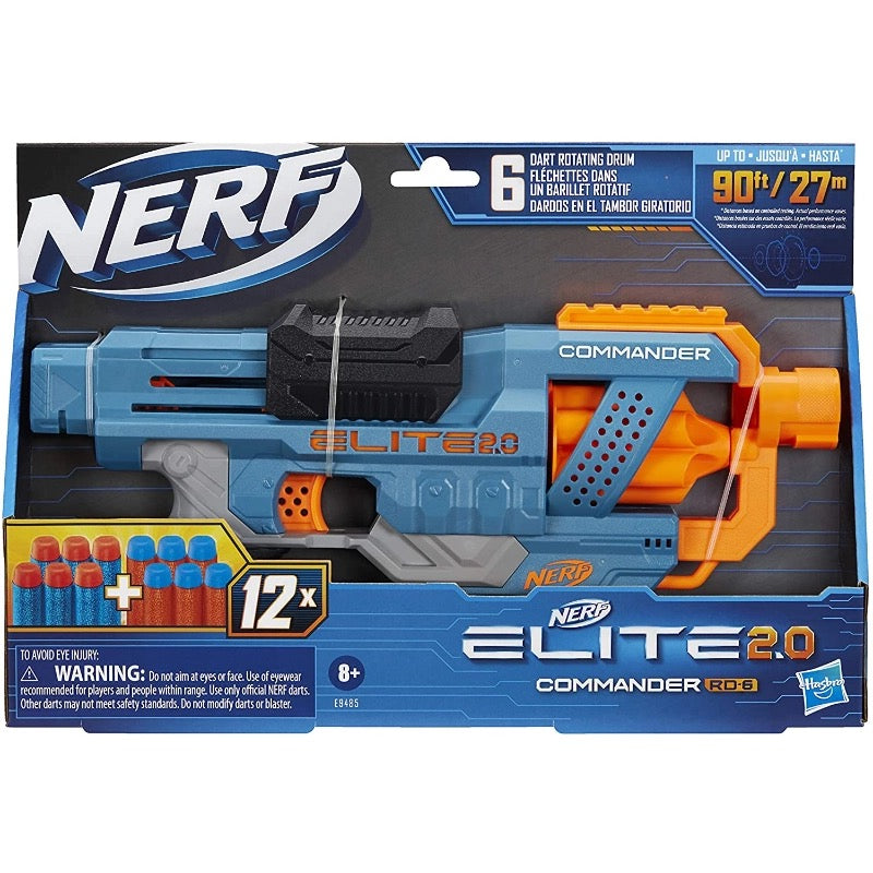 Nerf Elite 2.0 Commander RD-6 Blaster Nerf Elite 2.0 Commander RD-6 Blaster