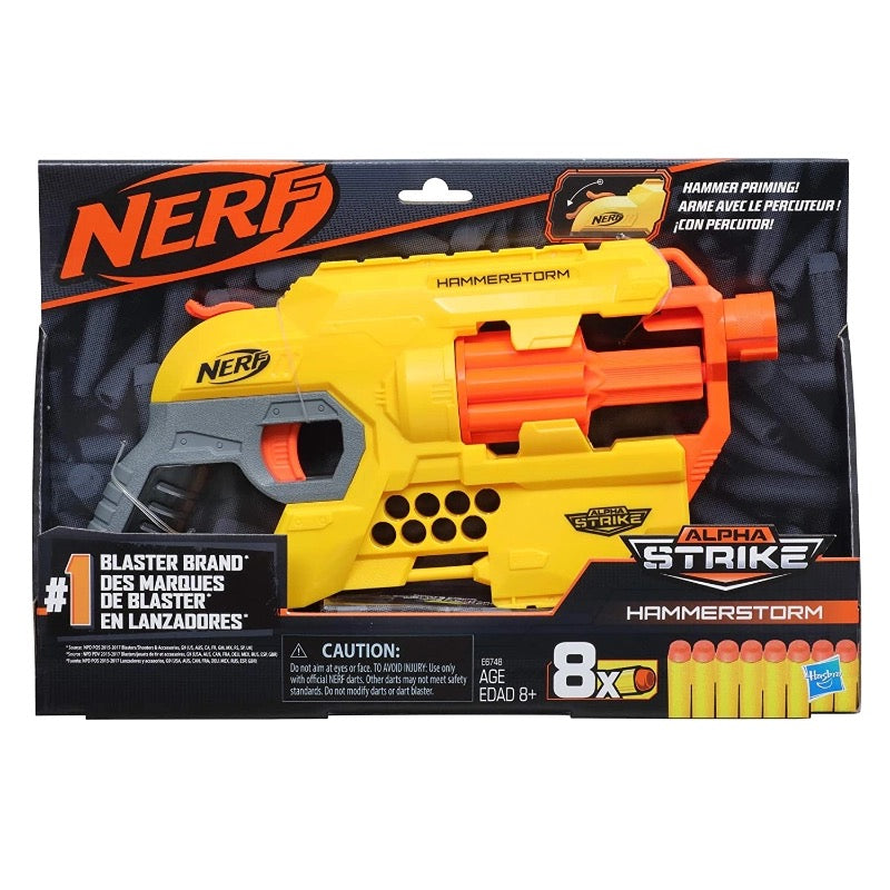 Nerf Alpha Strike Hammerstorm Blaster Nerf Alpha Strike Hammerstorm Blaster