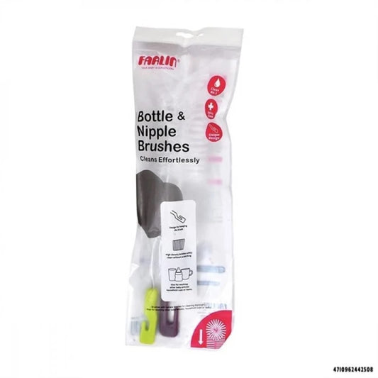 Farlin - Baby Bottle and Nipple Cleaning Brush — BambiniJO Jordan