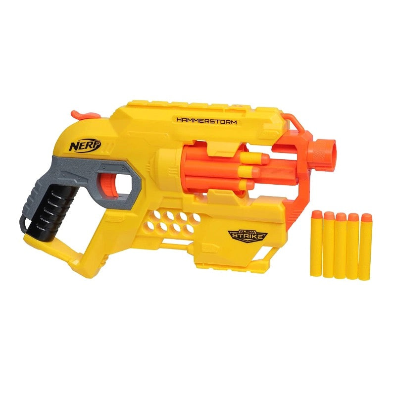 Nerf Alpha Strike Hammerstorm Blaster Nerf Alpha Strike Hammerstorm Blaster