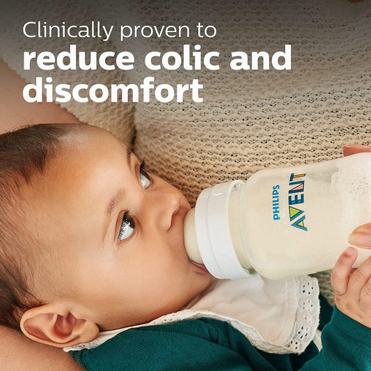 Philips Avent White Anti-Colic Feeding Bottle 330ml — BambiniJO Jordan