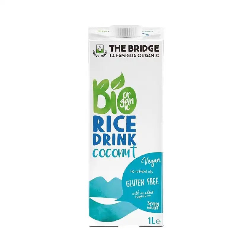 Organic Gluten Free Rice Drink with Coconut | 1 Liter Organic Gluten Free Rice Drink with Coconut | 1 Liter