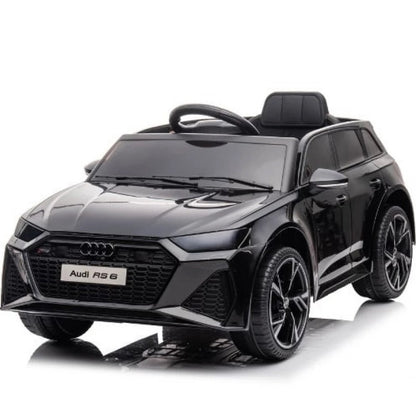 Audi - Audi RS 6  Licensed R/C Ride on Car | Black