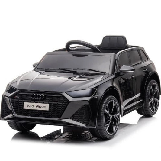 Audi - Audi RS 6  Licensed R/C Ride on Car | Black