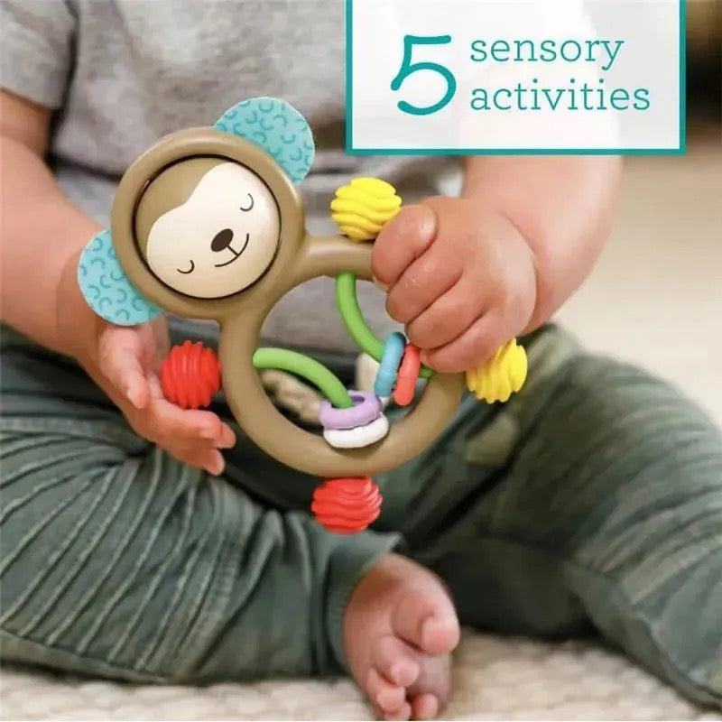 Infantino - Busy Lil' Sensory Rattle