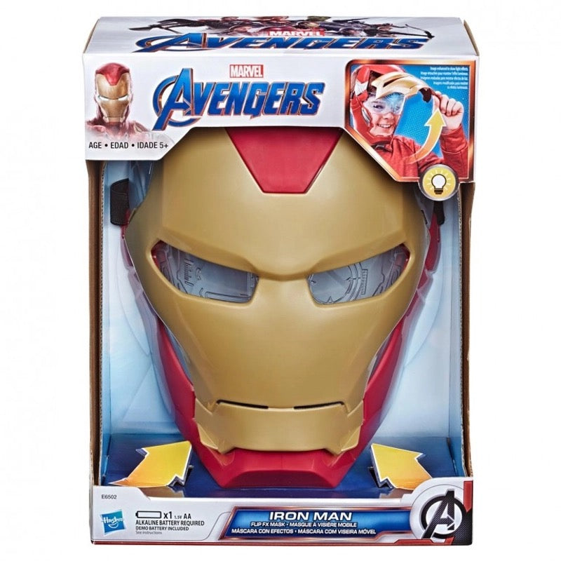 Marvel Avengers Iron Man Flip FX Mask