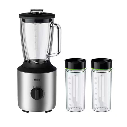 Braun - Blender 800W With 2 Smoothie to go cups | 1.5L