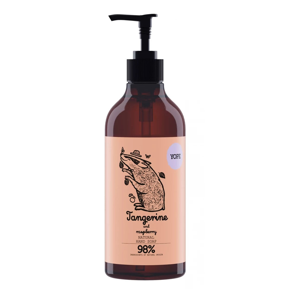 YOPE Natural Liquid Hand Soap Tangerine 500ml YOPE Natural Liquid Hand Soap Tangerine 500ml