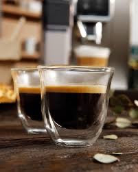 De'Longhi - Double Wall Espresso Glasses 90 ml | Set of 2 De'Longhi - Double Wall Espresso Glasses 90 ml | Set of 2