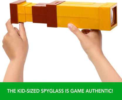 Minecraft - Pixel Spyglass Toy with Pixelating Viewing Lens