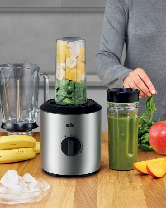 Braun Blender 800W with 2 Smoothie To-Go Cups 1.5L — BambiniJO Jordan