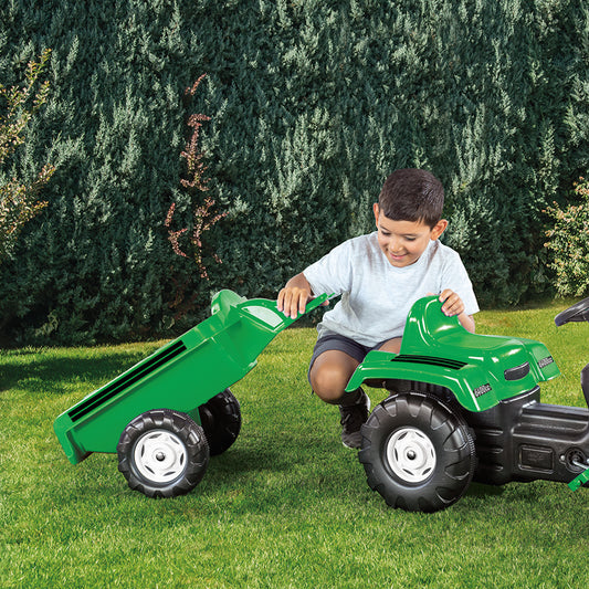 Dolu - Ranchero Tractor Pedal Operated with Trailer & Excavator 3Y+ — BambiniJO Jordan