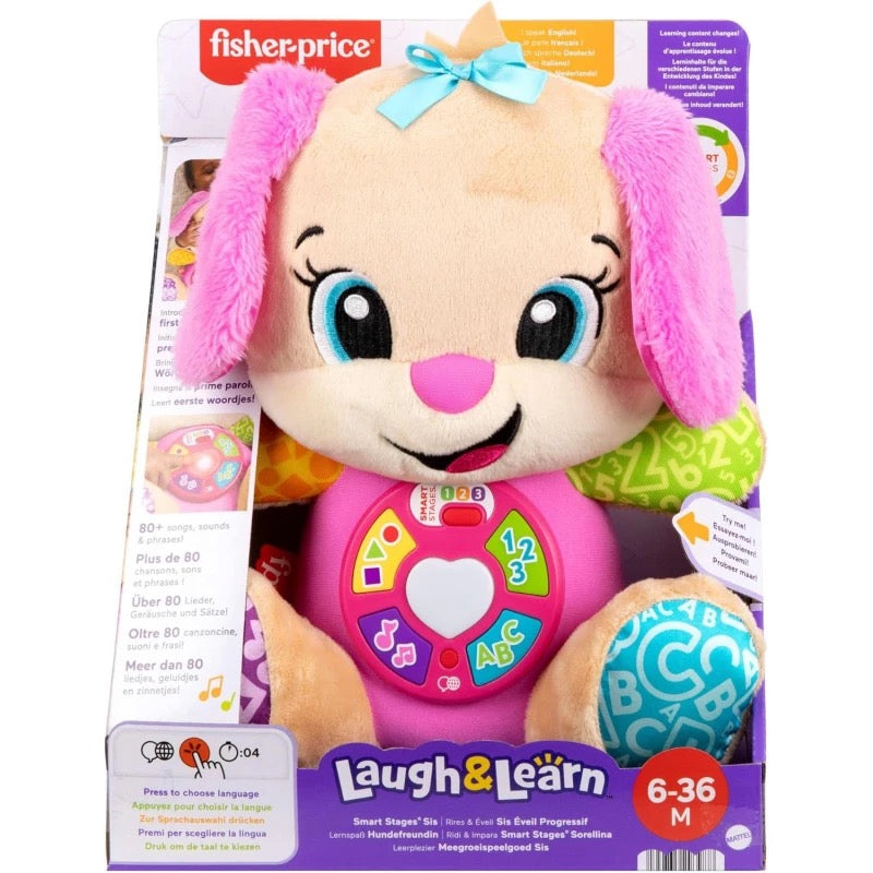 Fisher Price - Laugh & Learn First Words Plush Toy Fisher Price - Laugh & Learn First Words Plush Toy