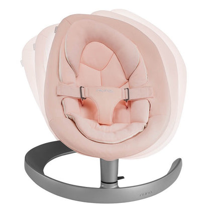 Nuna – Leaf™ Grow Swing | Baby Lounger to Chair + Toy Bar | Peach