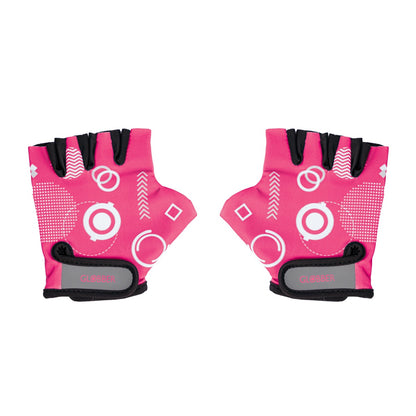Globber - Toddler Gloves | Fuchsia Shapes | 2-5Y