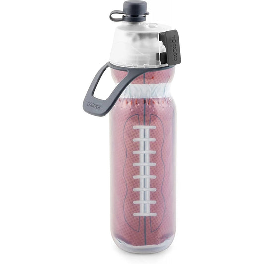 O2COOL - Mist N' Sip Insulated Bottle - 591ml - Football