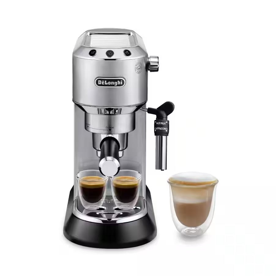 De'Longhi - DEDICA Pump Espresso Maker | Stainless Steel | EC685.M