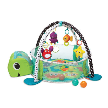 Infantino - Grow-With-Me Activity Playmat & Ball Pit For Baby