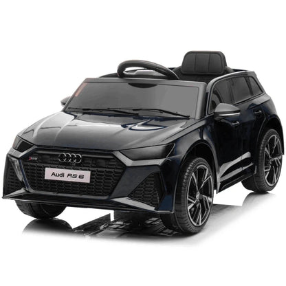 Audi - Audi RS 6  Licensed R/C Ride on Car | Black
