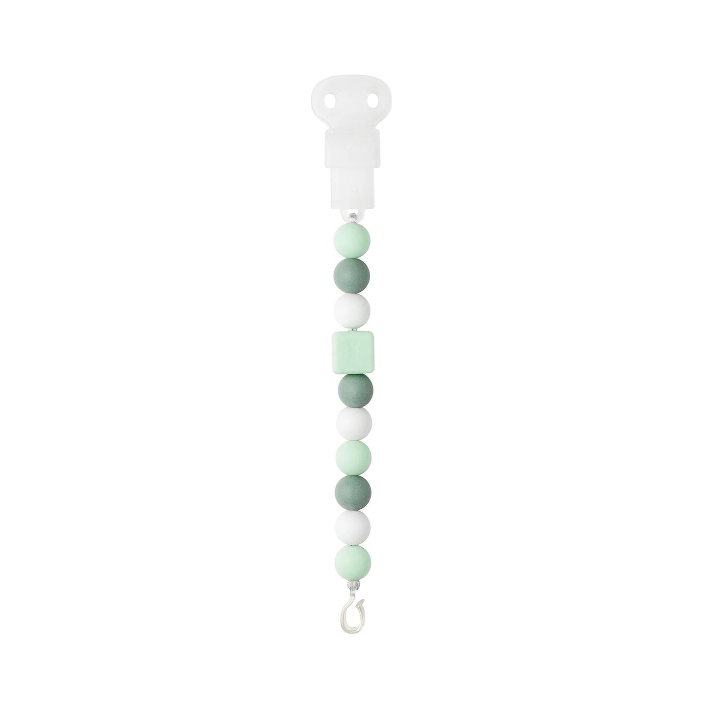 Nattou - Silicone Pacifier Clip | 25cm | Mint
