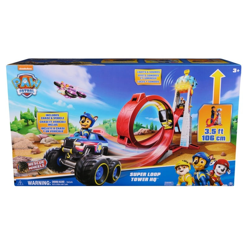 Paw Patrol - Rescue Wheels Super Loop Tower HQ Playset