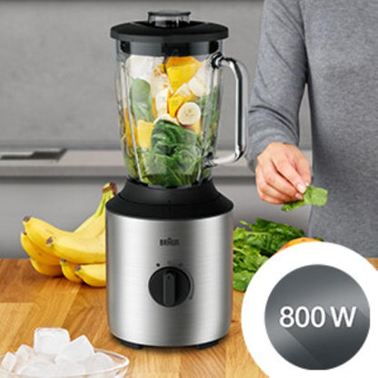 Braun - Blender 800W With 2 Smoothie to go cups | 1.5L
