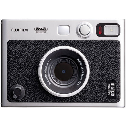 Fujifilm - Instax Mini Evo Hybrid Instant Camera | Black