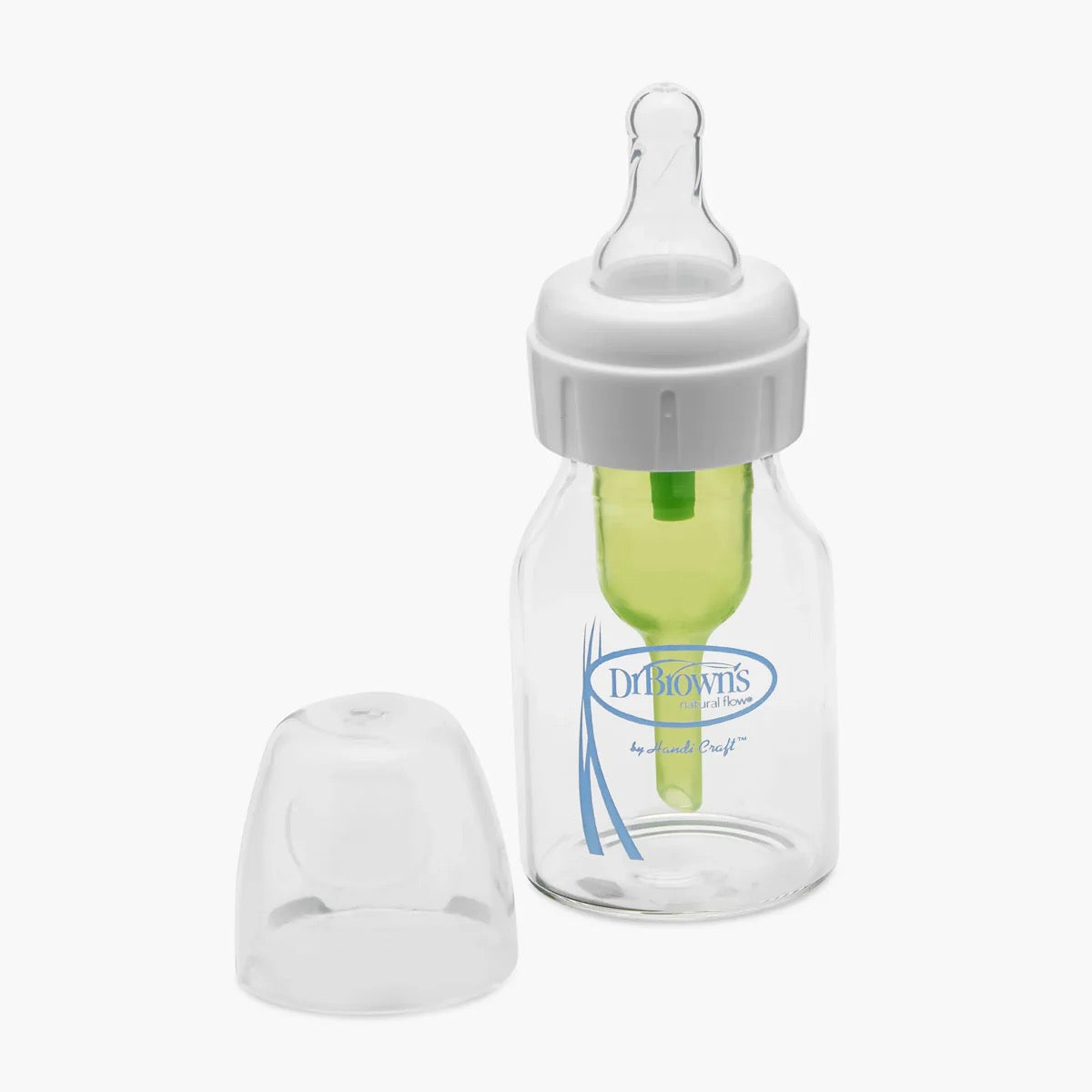 دكتور براونز - زجاجة برقبة ضيقة + خيارات + | 60 مل | حلمة المستوى 1