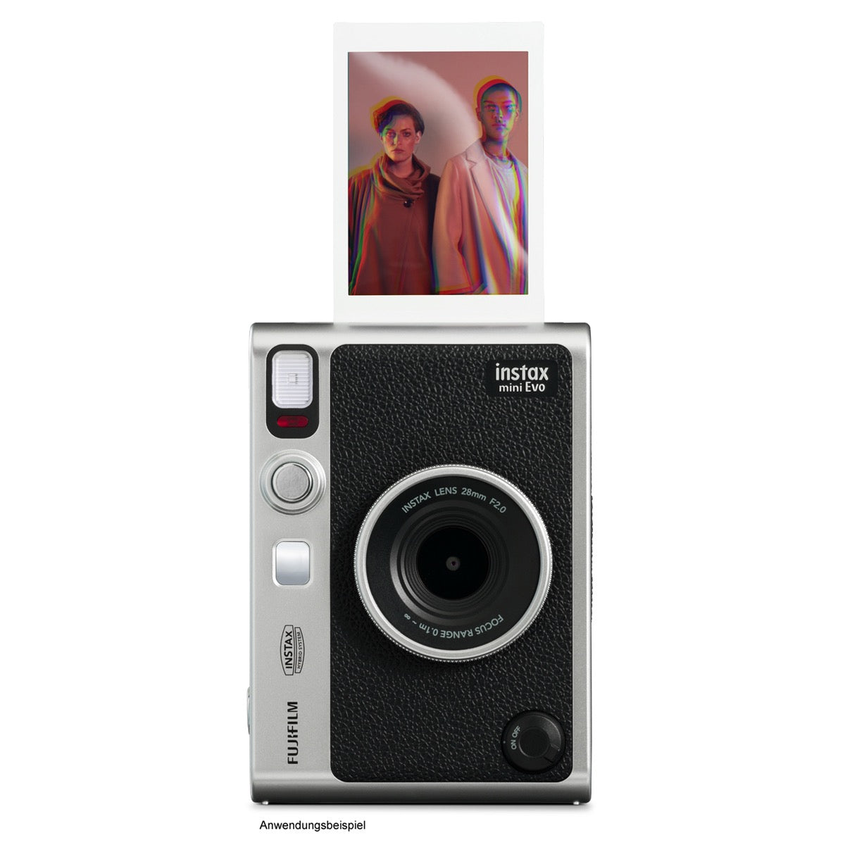 Fujifilm - Instax Mini Evo Hybrid Instant Camera | Black