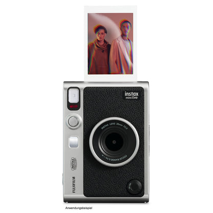 Fujifilm - Instax Mini Evo Hybrid Instant Camera | Black