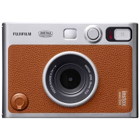 Fujifilm - Instax Mini Evo Hybrid Instant Camera | Brown