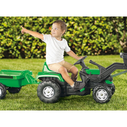 Dolu - Ranchero Tractor Pedal Operated with Trailer & Excavator | 3Y+