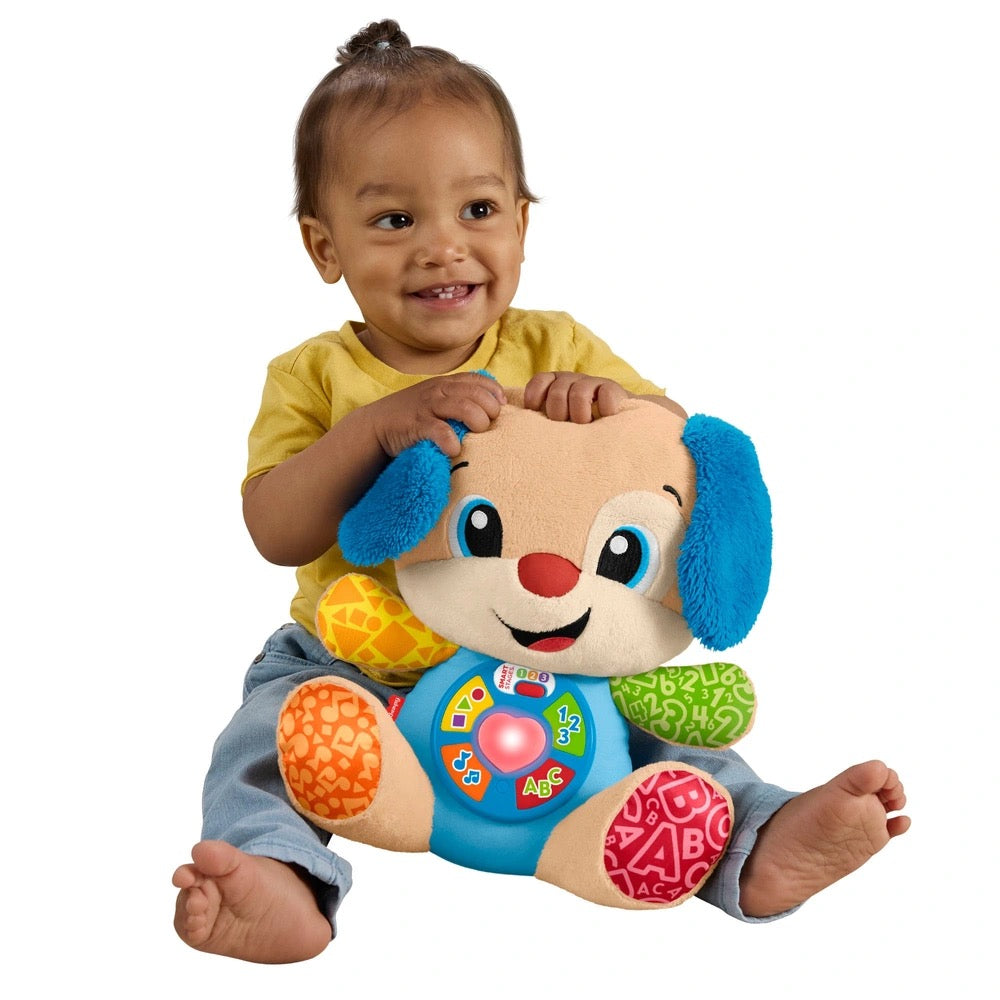 Fisher Price - لعبة جرو الكلمات الأولى اضحك وتعلّم